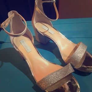 Betsey johnson something blue bridal shoes